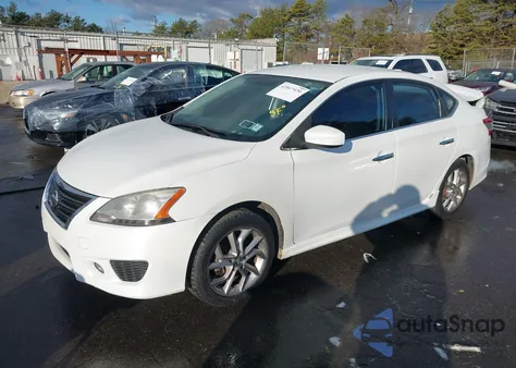 2013 Nissan Sentra Sr z USA, uszkodzony, nr VIN 3N1AB7AP8DL721553